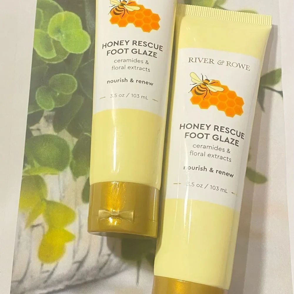 🎁Honey Rescue Foot Glaze - Cream & Gold💥